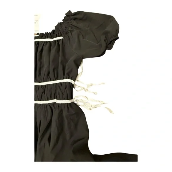 Black Maxi - Midnight at Pemberley Dress - Picture 9 of 12